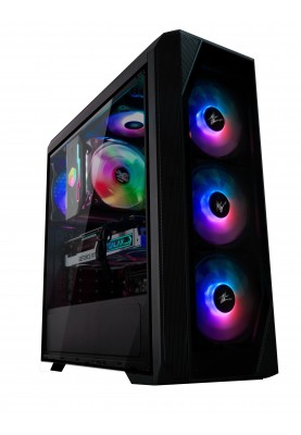 Zalman Корпус N5 TF, без БЖ, 1xUSB3.0, 2xUSB2.0, 4x120mm RGB fans, Acrylic Side Panel, TG Front Panel, ATX, чорний