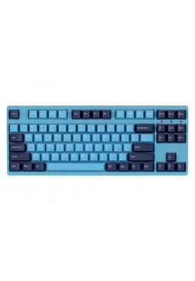 Akko Клавіатура механічна 3087 Mirror of the Sky 87Key, Cherry MX Silent Red, USB-A, EN/UKR, No LED, Блакитний