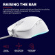 Trust Миша GXT924 YBAR+, USB-A, Білий