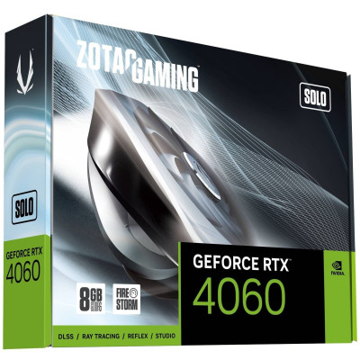Zotac Відеокарта GeForce RTX 4060 8GB GDDR6 Solo
