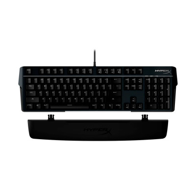 HyperX Клавіатура механічна Alloy MKW100 104key, TTC Red, USB-A, EN/UA, RGB, чорний