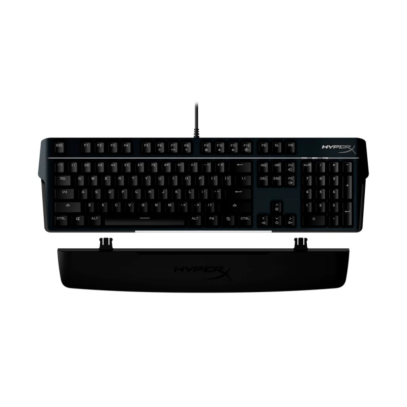 HyperX Клавіатура механічна Alloy MKW100 104key, TTC Red, USB-A, EN/UA, RGB, чорний