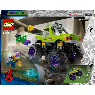 LEGO Конструктор Super Heroes Вантажівка Халка проти Таноса