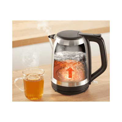 Tefal Електрочайник Tefal Subito 1.7л, нерж. сталь, чорний Tefal Електрочайник Tefal Subito 1.7л, нерж. сталь, чорний