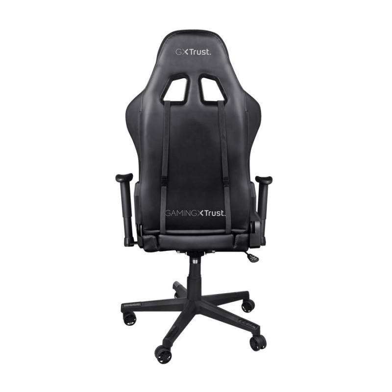 Trust Крісло GXT 716 Rizza, ПУ шкіра, 3D-Armrests, RGB, чорний Trust Крісло GXT 716 Rizza, ПУ шкіра, 3D-Armrests, RGB, чорний