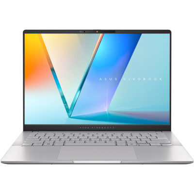 ASUS Ноутбук ASUS Vivobook S 14 M5406KA-SF150 14` FHD OLED, AMD AI 5 340, 16GB, F512GB, UMA, NoOS, Сріблястий