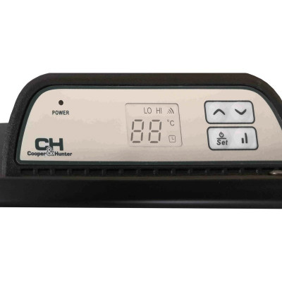 Cooper&Hunter Конвектор , 15м2, 1000Вт, електр. упр-ння, закр. нагрів. елемент, IP24, чорний