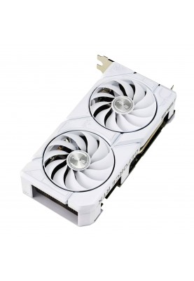 ASUS Відеокарта GeForce RTX 4070 SUPER 12GB GDDR6X EVO білий DUAL-RTX4070S-O12G-EVO-WHITE