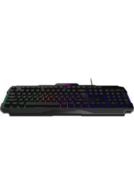 MSI Клавіатура мембранна MSI FORGE GK100 104key, USB-A, EN/UKR/RU, ColorLED, чорний