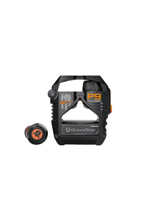 GravaStar Навушники TWS Sirius Plus, BT 5.3, чорний