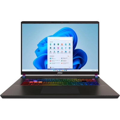 MSI Ноутбук Vector 17 HX AI A2XWJG-042UA 17" QHD+ 240Hz, Intel Ultra 9 275HX_24C_24T, 32GB, F1TB, NVD5090-24, W11, чорний