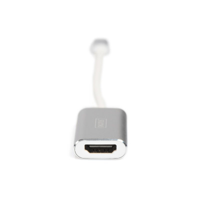 Digitus Адаптер USB-C - HDMI UHD 4K, M/F, 0.2 m