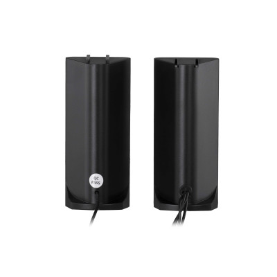 2E Акустична система PCS203, 2.0, USB, Metal Black