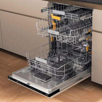 Whirlpool Посудомийна машина вбудовувана, 14компл., A+++, 60см, дисплей, 3й кошик, білий