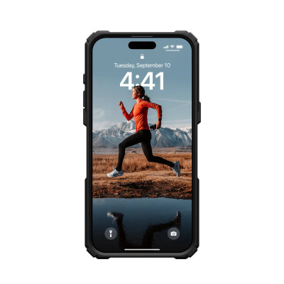 UAG Чохол для iPhone 15 Pro Max, Plasma XTE, Black/Orange