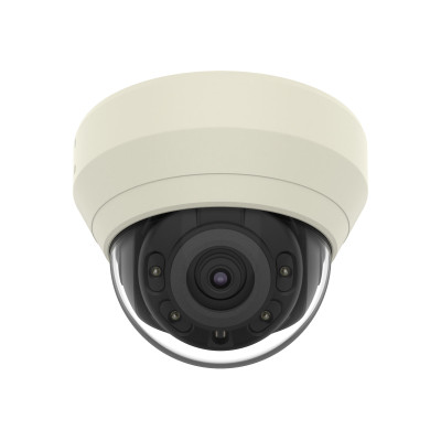 Samsung Hanwha Techwin Камера IP QND-7010R, 4MP, Indoor Dome, 2.8mm, f/2.0, IR20m, Mic, DC 12V/PoE, IK08