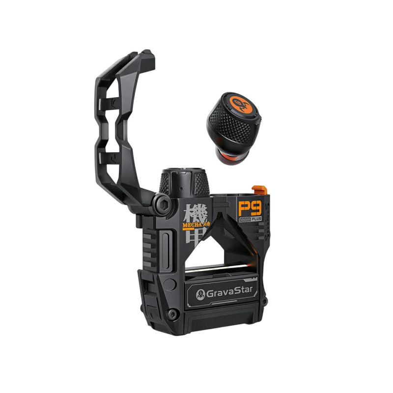GravaStar Навушники TWS Sirius Plus, BT 5.3, чорний
