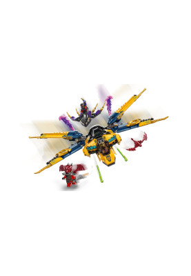 LEGO Конструктор Ninjago Суперштормовий реактивний літак Рас та Арін
