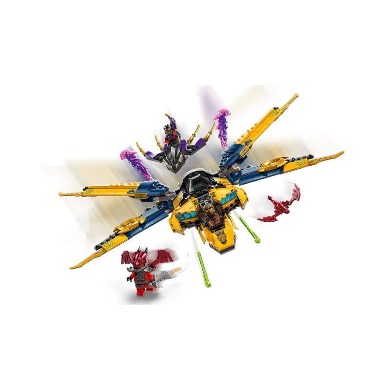 LEGO Конструктор Ninjago Суперштормовий реактивний літак Рас та Арін