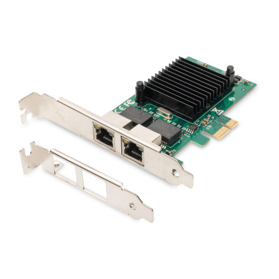 Digitus Мережева карта Gigabit 2хRJ45, PCI Express