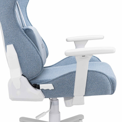 2E Gaming Крісло BUSHIDO II WE, тканина, 3D-Armrests, блакитний світлий 2E Gaming Крісло BUSHIDO II WE, тканина, 3D-Armrests, блакитний світлий