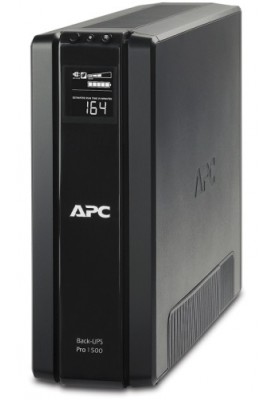 APC Джерело безперебійного живлення Back-UPS Pro 1500VA/865W, LCD, USB, 3+3 Schuko