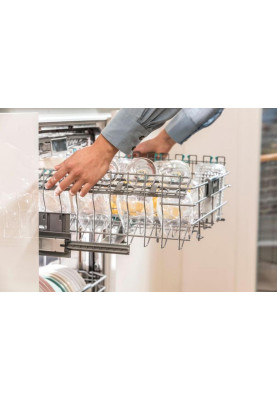 Gorenje Посудомийна машина, 16компл., A+++, 60см, дисплей, 3 кошики, AquaStop, сірий