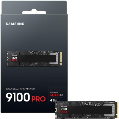Samsung Накопичувач SSD Samsung M.2 4TB PCIe 5.0 9100PRO