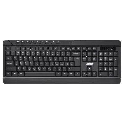 2E Комплект клавіатура та миша MK410 WL, EN/UK/RU, чорний