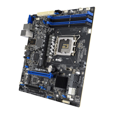 ASUS Материнська плата серверна P13R-M s1700 C262 4xDDR5 M.2 mATX ASUS Материнська плата серверна P13R-M s1700 C262 4xDDR5 M.2 mATX