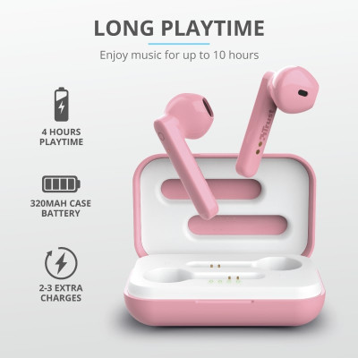 Trust Primo Touch True Wireless[Pink]