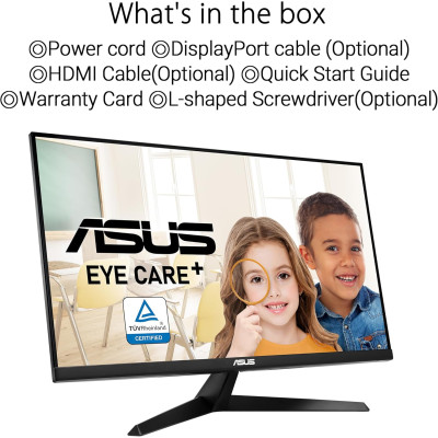 ASUS Монітор 27" VY27UQ 2xHDMI, DP, MM, IPS, 3840x2160, sRGB 99%, AdaptiveSync, HDR10