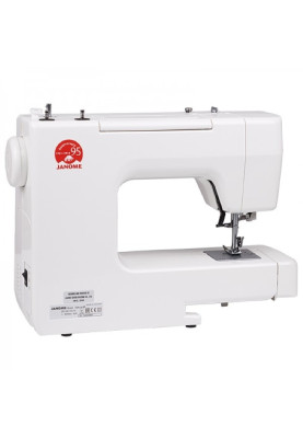 Janome Швейна машина SAKURA95, електромех., 60Вт, 15 шв.оп., петля напівавтомат, білий