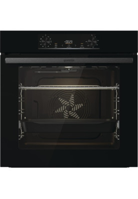 Gorenje Комплект (духовка електрична BO6735E05B + поверхня газова на склі GTW641EB), 743549, чорний