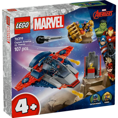 LEGO Конструктор Super Heroes Капітан Америка проти Таноса