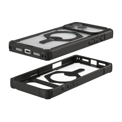 UAG Чохол для iPhone 17 Pro Max, Plasma XTE MagSafe, Black/Clear