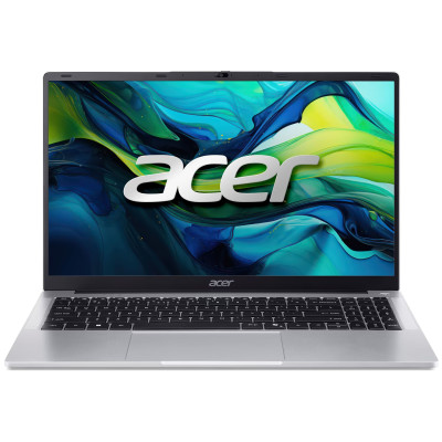 Acer Ноутбук Aspire Lite AL15-32P 15.6" FHD IPS, Intel N4500, 8GB, F256GB, UMA, Lin, сріблястий