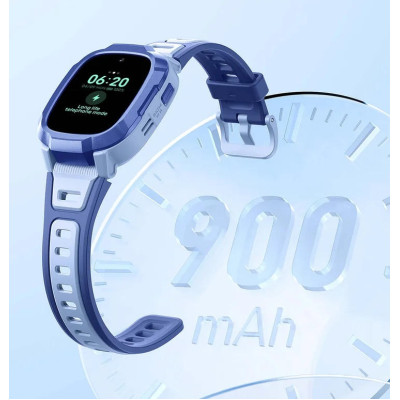 Mibro Дитячий годинник-телефон P6, 1.4", 240x280, GPS, 2MP, 900мА·год, 2АТM, синій