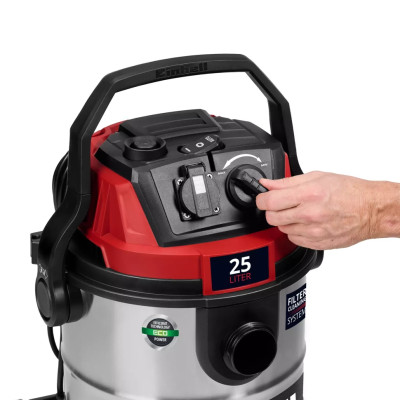 Einhell Пилосос професійний TE-VC 2580 SACL 1100Вт 200мбар контейнер 25л 230В/2200Вт Einhell Пилосос професійний TE-VC 2580 SACL 1100Вт 200мбар контейнер 25л 230В/2200Вт