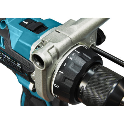 Makita Шуруповерт-дриль акумуляторний DDF486Z, 18В, 0-550/0-2100 об/хв, 21+D, 130/65 Нм, 2.6 кг, SOLO Makita Шуруповерт-дриль акумуляторний DDF486Z, 18В, 0-550/0-2100 об/хв, 21+D, 130/65 Нм, 2.6 кг, SOLO