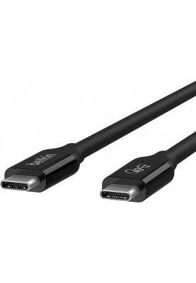 Belkin Кабель USB4 USB-C - USB-C, 40Gbps, 100W, 0.8м Black