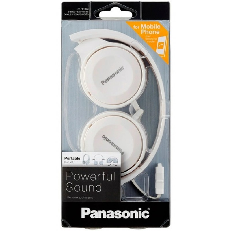 Panasonic Навушники RP-HF100MGC On-ear Білий