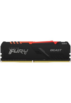 Kingston Пам'ять ПК DDR4 16GB 3200 FURY Beast RGB