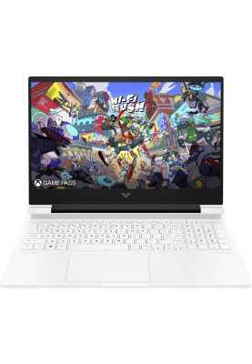 HP Ноутбук Victus 16-r1014ua 16.1" QHD IPS AG, Intel i7-14650HX, 32GB, F1024GB, NVD4060-8, DOS, білий