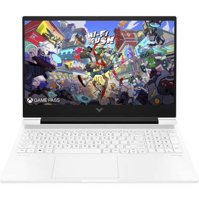 HP Ноутбук Victus 16-r1014ua 16.1" QHD IPS AG, Intel i7-14650HX, 32GB, F1024GB, NVD4060-8, DOS, білий