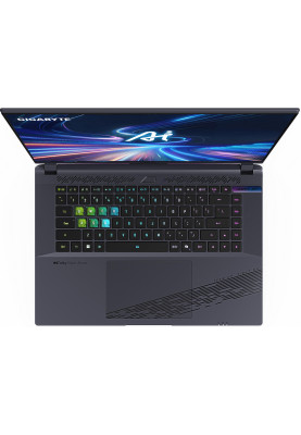 Gigabyte Ноутбук AORUS 16X 16.0 QHD 165Hz, Intel i7-13650HX, 16GB, F1TB, NVD4070-8, W11, чорний