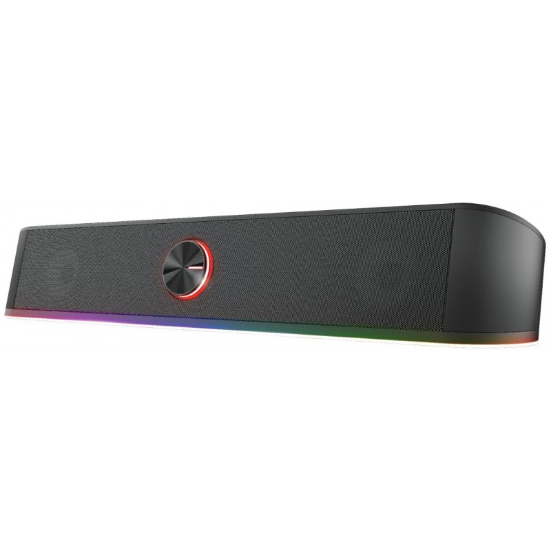 Trust Акустична система (Звукова панель) GXT 619 Thorne RGB Illuminated Soundbar BLACK