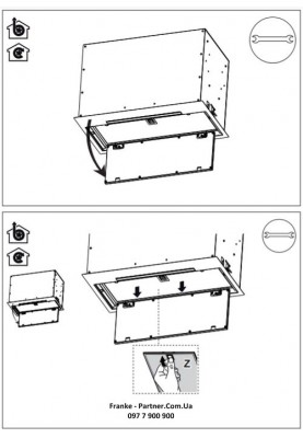 Franke Витяжка вбудовувана Box Flush EVO нерж