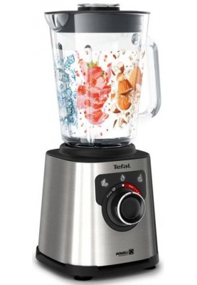 Tefal Блендер стаціонарний Perfect mix+, 1200Вт, чаша-1750мл, скло, сталь-чорний