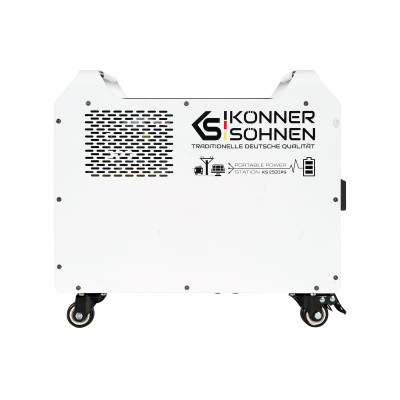 Könner & Söhnen Портативна електростанція KS 2500PS, 2500Вт, 2560 Вт·год, LifePo4, 31кг Könner & Söhnen Портативна електростанція KS 2500PS, 2500Вт, 2560 Вт·год, LifePo4, 31кг